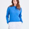 Jumper 1234 Lightweight Crew Jumper Periwinkle