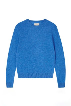 Jumper 1234 Lightweight Crew Jumper Periwinkle