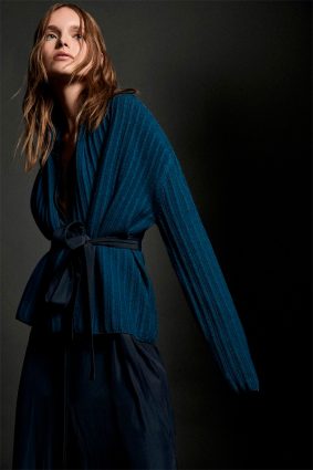Mela Purdie Shrug Jacket Beluga Marl