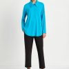 Mela Purdie Zip Collar Sweater Jewel