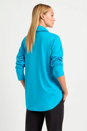 Mela Purdie Zip Collar Sweater Jewel