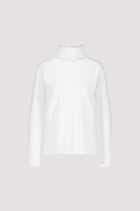Monari Basic Lurex T-Shirt Stone