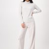 Monari Basic Lurex T-Shirt Stone