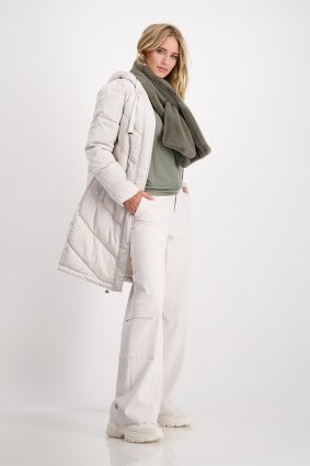 Monari Scarf Fake Fur Frozen Grn