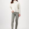 Monari Trousers Jeans Coated Frozen Grn