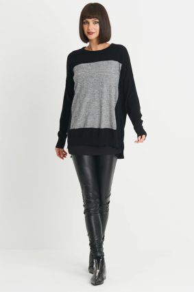 Planet Squared Sweater Black_Asphalt