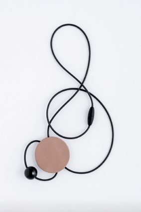 Rosalba Galati Terra Sphere Leather Shapes N Taupe