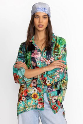 Johnny Was Coopera Scarf Print