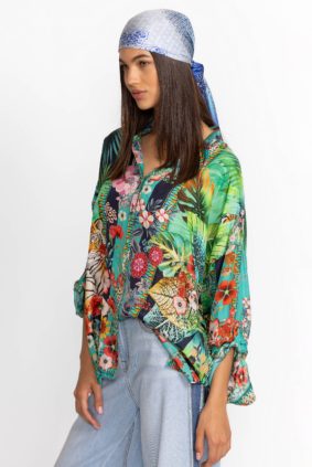 Johnny Was Coopera Scarf Print