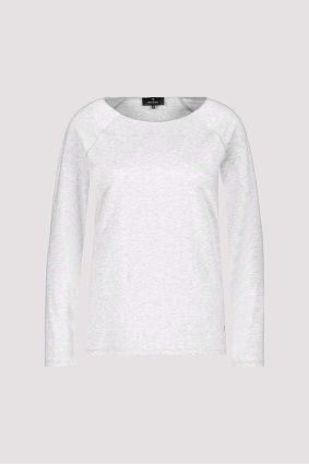 Monari Basic Lurex T-Shirt Cloud Mlg