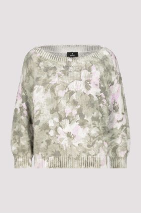Monari Boat Neck Pullover Sage