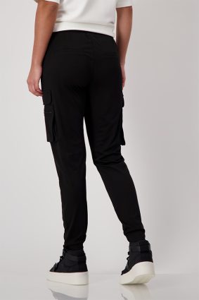 Monari Drawstring Trousers Black