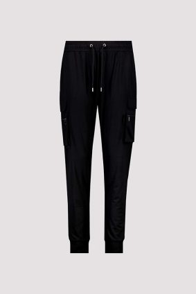 Monari Drawstring Trousers Black