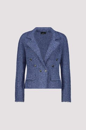 Monari Lapel Collar Jacket Indigo