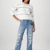 Monari Round Neck Pullover Off White