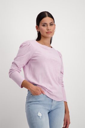 Monari Round Neck T-Shirt Rose