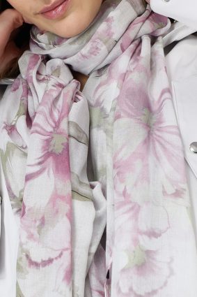 Monari Scarf Rose Ptn