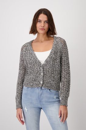 Monari V Neck Jacket Sage