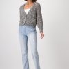 Monari V Neck Jacket Sage
