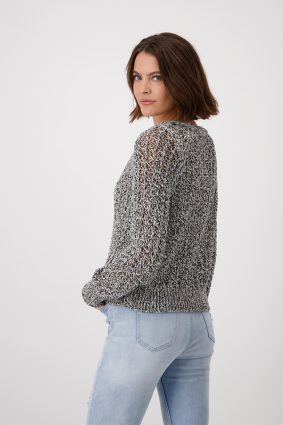 Monari V Neck Jacket Sage