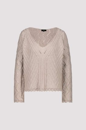 Monari V Neck Pullover Hazel