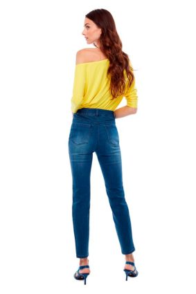 UP-Dated Denim Jeans Med Blue