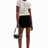 Desigual T-Shirt Blanco Print