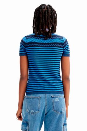 Desigual T-Shirt Royal