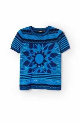 Desigual T-Shirt Royal