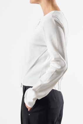 HIGH Fast Track Cardigan White Milk