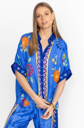 Johnny Was Fernanda Button Down Shirt - Niccola