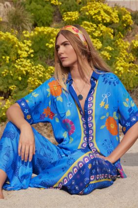 Johnny Was Fernanda Button Down Shirt - Niccola