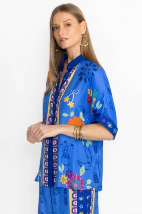 Johnny Was Fernanda Button Down Shirt - Niccola