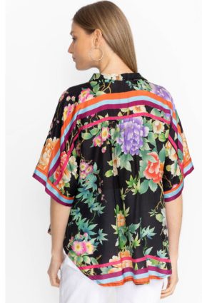 Johnny Was Petalunah Blouse - Le Jardin Print