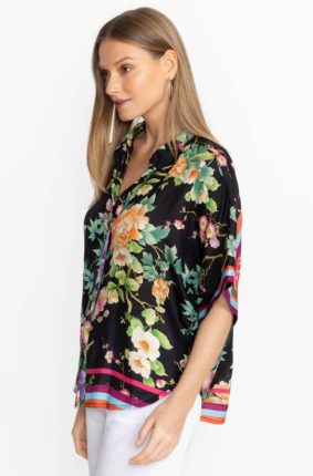 Johnny Was Petalunah Blouse - Le Jardin Print