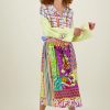 Me369 Vanessa Printed Midi Skirt Artisian