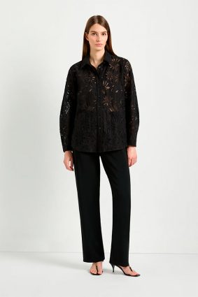 Mela Purdie Dart Shirt Black