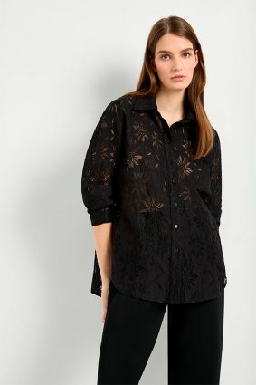 Mela Purdie Dart Shirt Black
