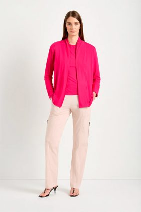 Mela Purdie Pull On Jacket Cerise