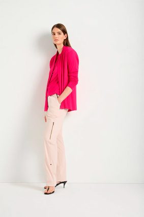 Mela Purdie Pull On Jacket Cerise