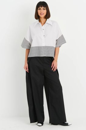 Planet Campy Shirt White_Stripe