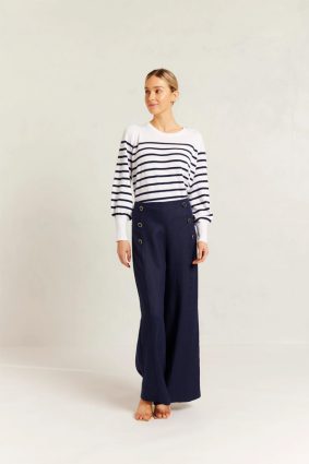 Alessandra Atlas Pant Navy