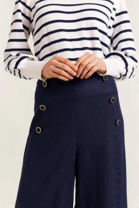 Alessandra Atlas Pant Navy