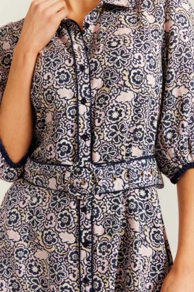 Alessandra Chloe Dress Raya Navy