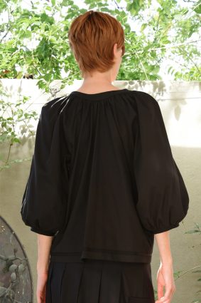 Cooper Love Gathers Top Black