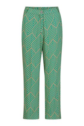 Coster Cropped Pants in Graphic Print