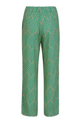 Coster Cropped Pants in Graphic Print
