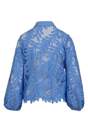 Coster Lace Shirt Bright Sky Blue