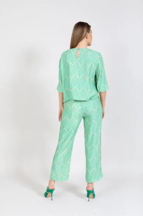 Coster Top in Graphic Print