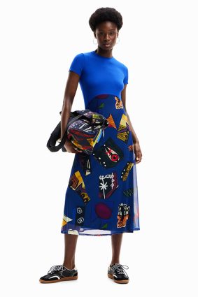 Desigual Dress Azul Mineral
